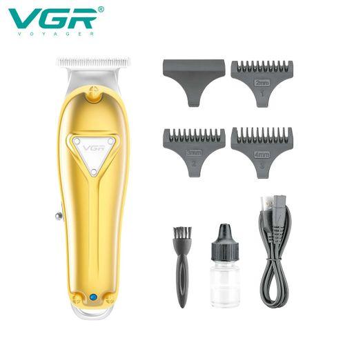 V-057 Professional Electric Hair Clipper for Men Rechargeable by VGR - Stainless Steel — image 4