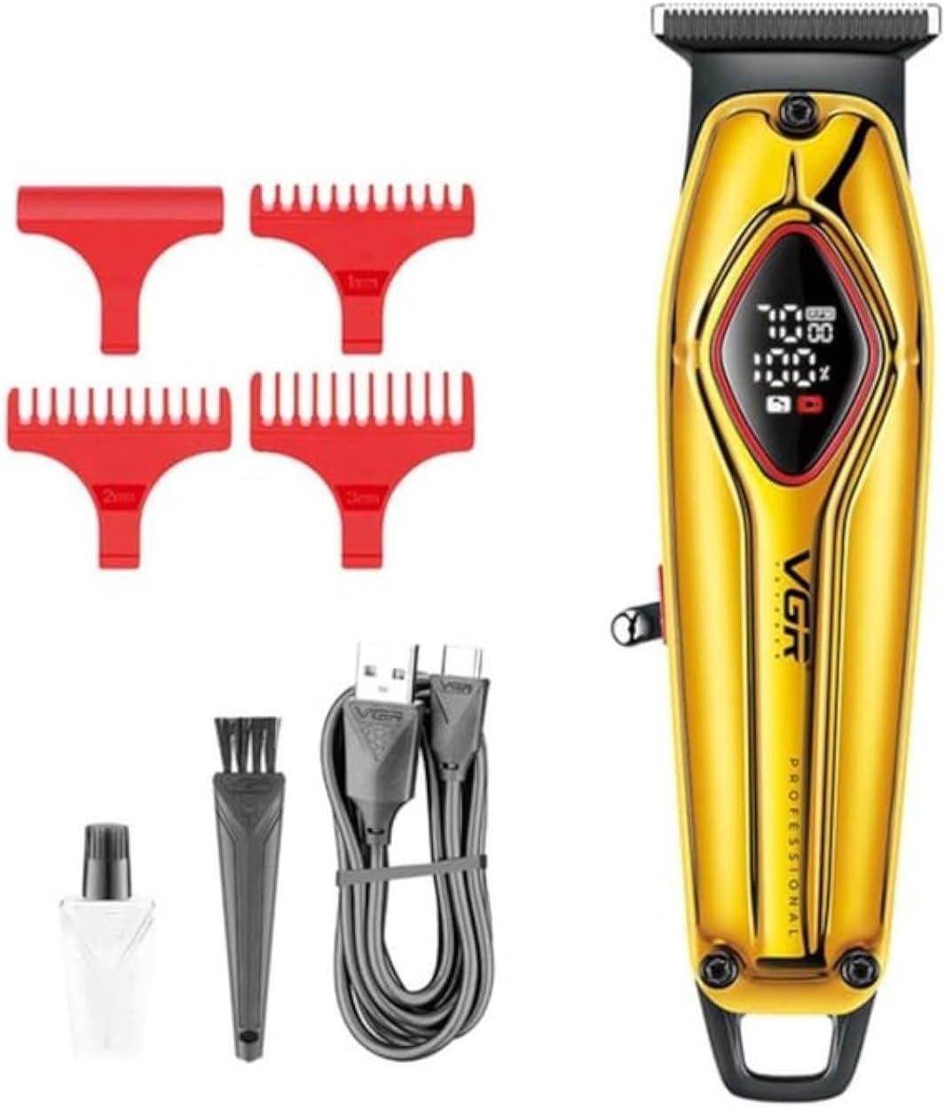 V-945 - Professional Electric Hair Clipper for Men, Rechargeable, Metal Housing, Digital Display, 7000 RPM — image 3