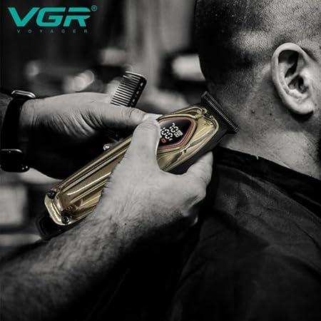 V-945 - Professional Electric Hair Clipper for Men, Rechargeable, Metal Housing, Digital Display, 7000 RPM — image 5