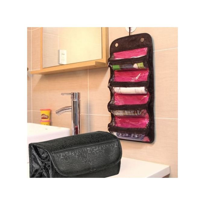 Multi-purpose bag for organizing (toothbrushes, toothpaste, creams, makeup tools, cosmetics ...) — image 2
