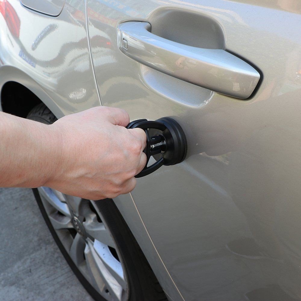 Car dent repair and adjustment tool with suction — image 4