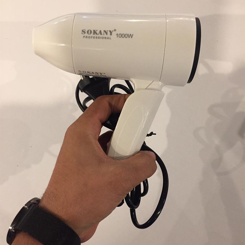 Small foldable Sokany hair dryer — image 4