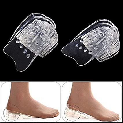5-layer silicone height-raising shoe insole, adjustable, transparent and invisible, suitable for men and women — image 5