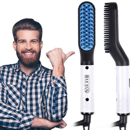Quick heat styling comb for men's hair — image 2