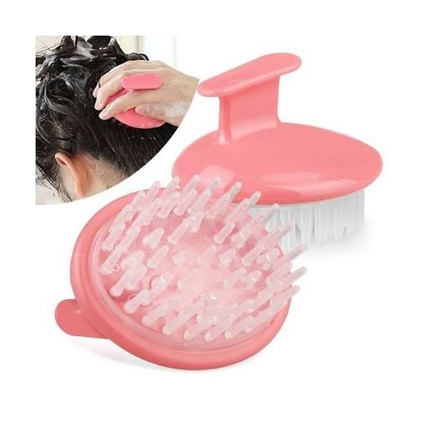 Silicon Hair Brush Shampoo Scalp — image 2