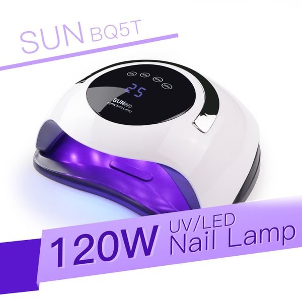 Sun nail dryer large size with timer and touch screen and sensor works with hands present -BQ5T — image 3