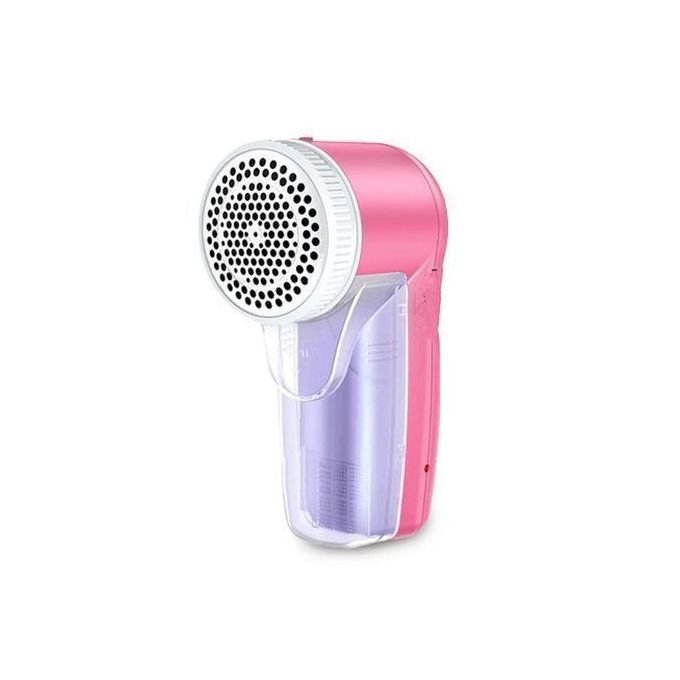 Lint remover machine powered by batteries