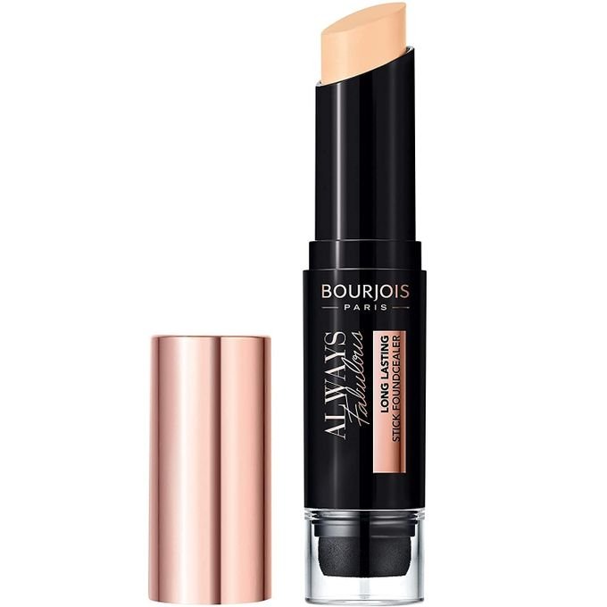 Foundation Stick and 24-Hour Concealer 2 in 1 from Bourgeois - 100 Rose Ivory