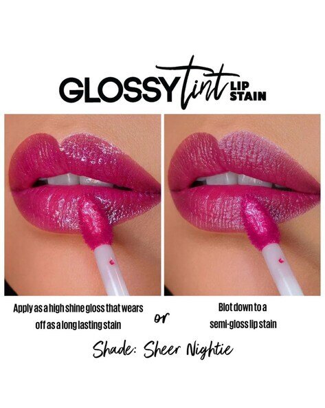 Glossy Lip Color from LA Girl - GLC704 - Sheer Night — image 2