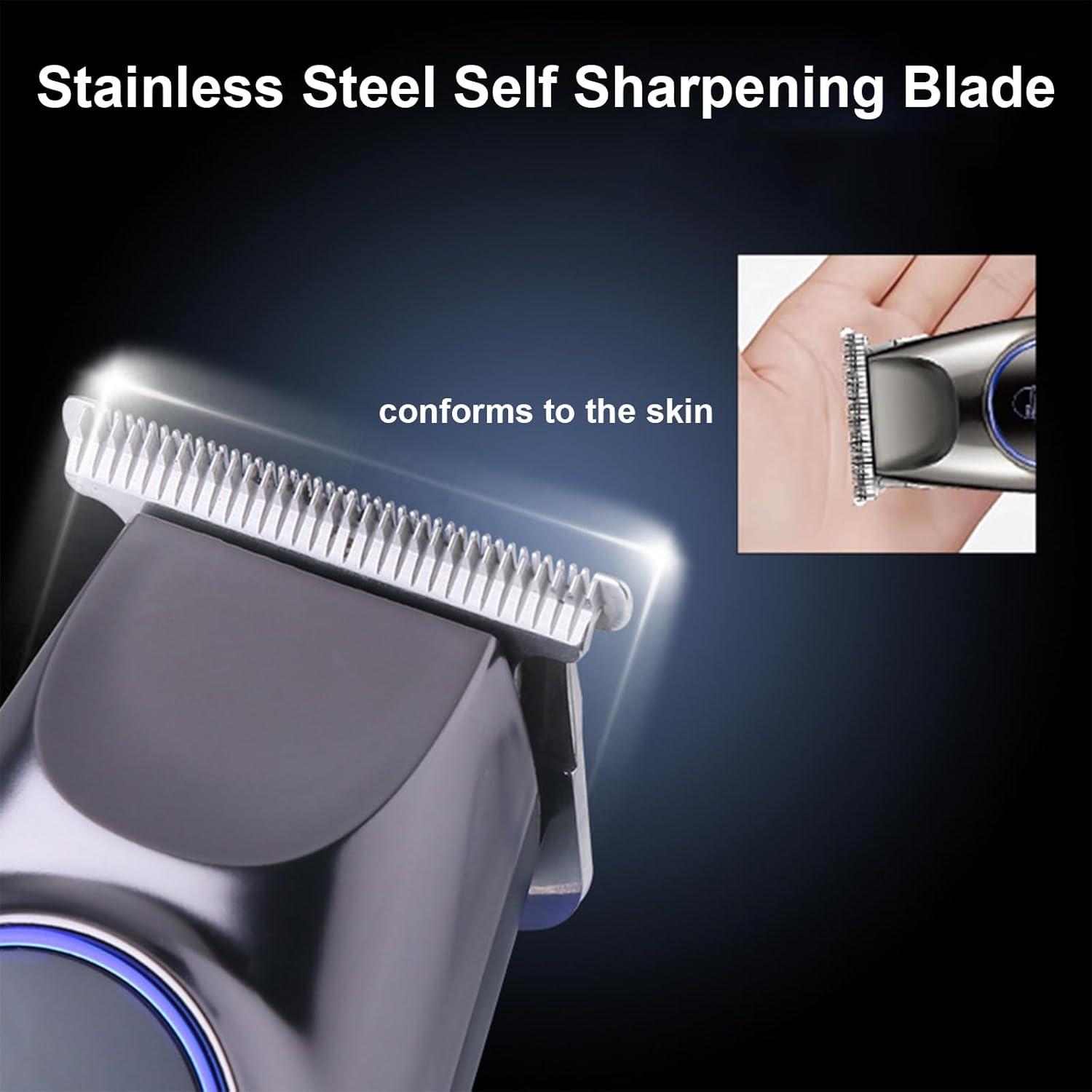 KM-642 Professional Electric Hair Clipper for Men - Rechargeable - Lithium Battery - Multiple Accessory Comb — image 4