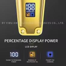 Kemei KM-K53S Professional Electric Hair Clipper – LCD Screen, Fast Charging, 2500mAh Lithium Battery — image 2