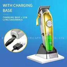 Kemei KM-K53S Professional Electric Hair Clipper – LCD Screen, Fast Charging, 2500mAh Lithium Battery — image 3
