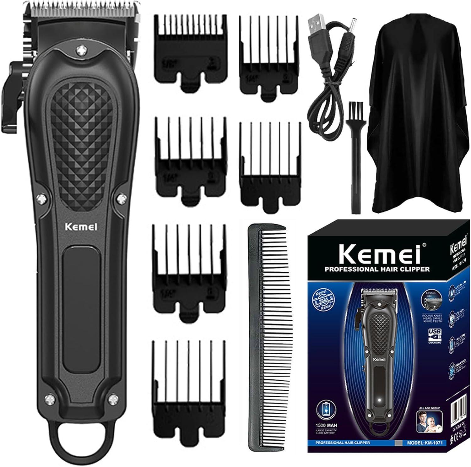 Kemei KM-1071 Rechargeable Hair and Beard Clipper — image 2