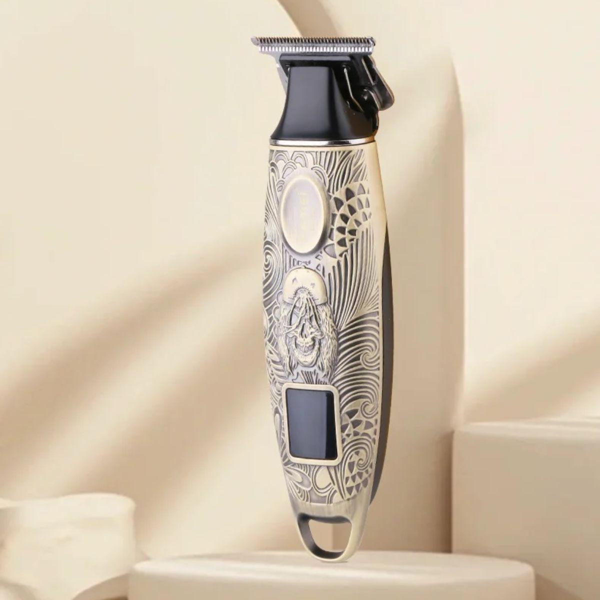 KM-3298 – Professional Electric Hair Clipper for Men, Cordless Rechargeable with LED Screen