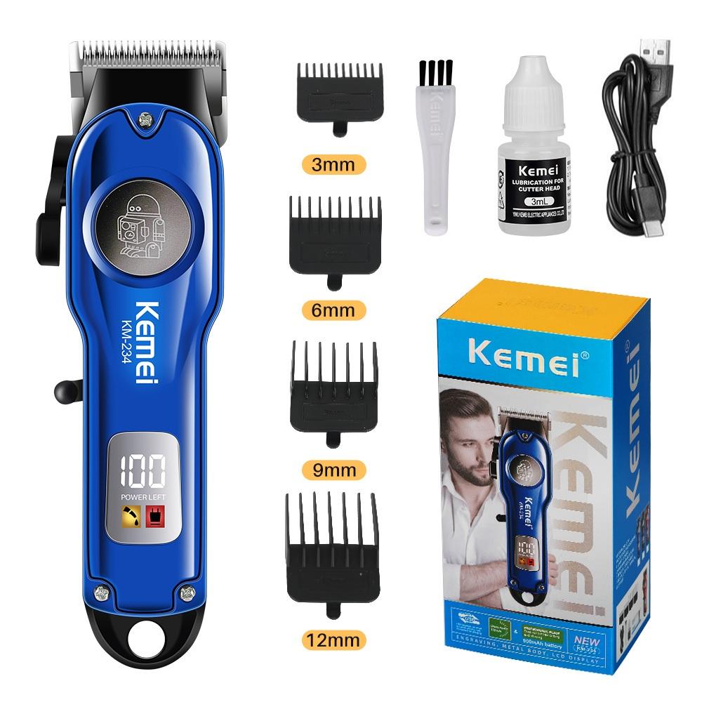 KM-234 Professional Electric Hair Clipper for Men – Rechargeable – from Kemei — image 4
