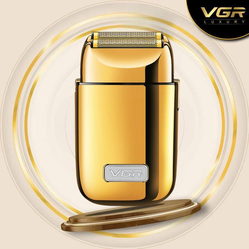 V-398 – Professional Electric Hair Clipper and Trimmer for Men from VGR, Rechargeable, 8 watts, Black Color