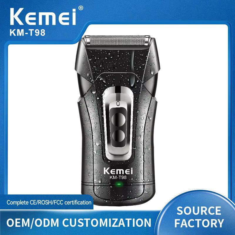 KM-T98 Electric Hair Clipper for Men – Professional, Rechargeable, from Kemei