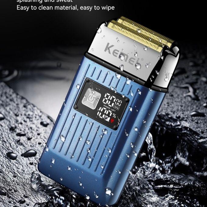 Kemei KM-1112 – Professional Electric Hair Clipper for Men, Cordless Rechargeable, with Fine Metal Blade — image 2
