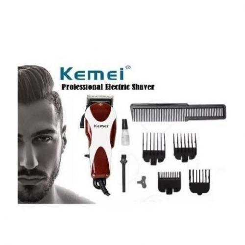 KM-8856 Professional Electric Hair Clipper for Men – Rechargeable – 4 Heads – from Kemei — image 2