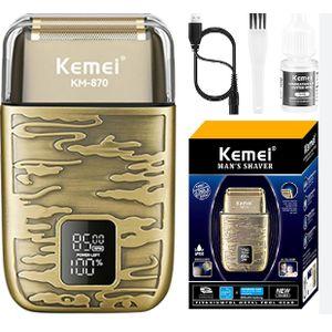 Electric Hair Clipper Kemei 870 for Men – Professional, Rechargeable, Three Speeds — image 3