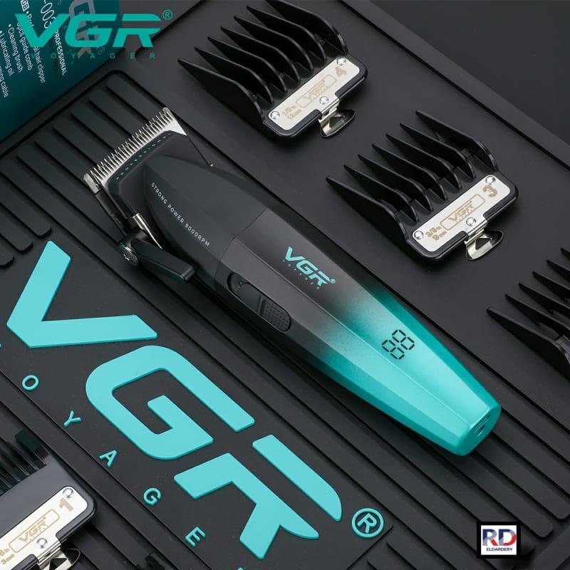 V-003 – Professional Electric Hair Clipper for Men Rechargeable – 9000 RPM, Ceramic Blades, LED Screen — image 3