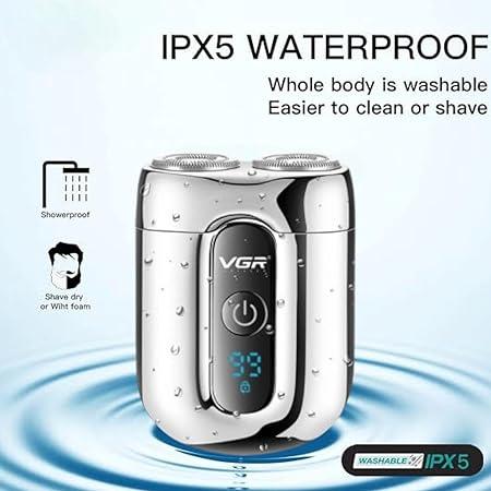 V-342 - Professional Electric Hair Clipper and Trimmer for Men - IPX5 Water Resistant - Dual Rotary Blades - Rechargeable - Includes Carrying Case — image 2