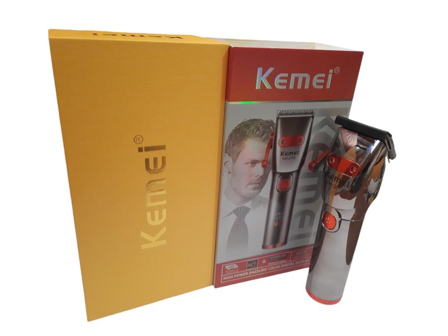Kemei KM-2253 Professional Electric Hair Clipper - Color Display, Dual Turbo Speed, 2000mAh Battery — image 3