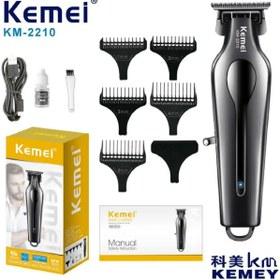 Kemei KM-2235 Electric Hair Clipper for Men - Professional, Rechargeable, Multiple Heads — image 2