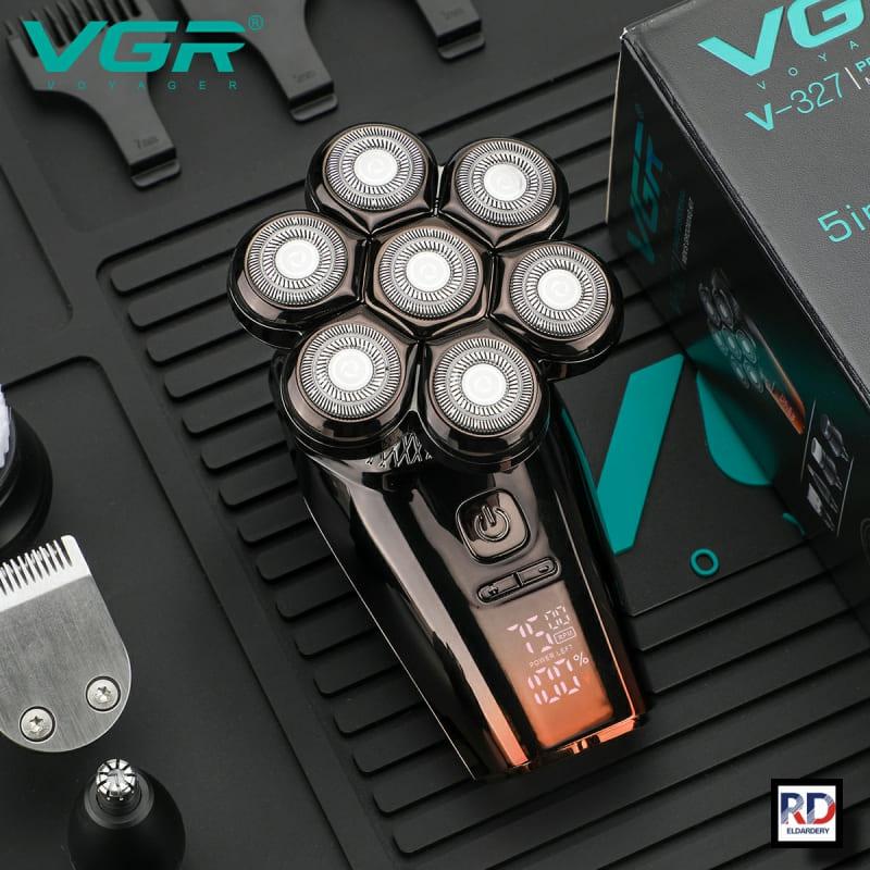 VGR V-327 Professional Electric Hair Clipper and Trimmer for Men - 5 Heads, Water Resistant, Rechargeable — image 4