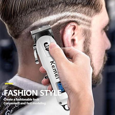 Kemei KM-232 Professional Electric Hair Clipper for Men - Rechargeable, Multi-Purpose — image 3