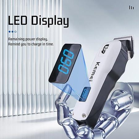 Kemei KM-232 Professional Electric Hair Clipper for Men - Rechargeable, Multi-Purpose — image 4
