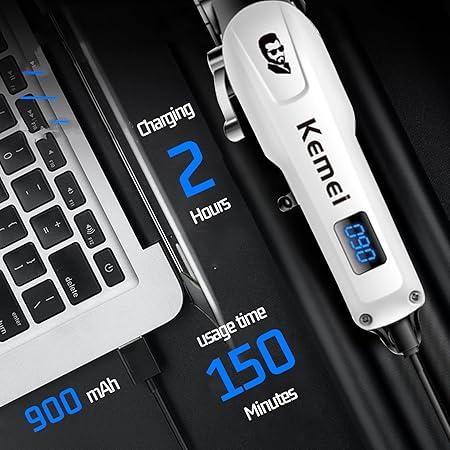 Kemei KM-232 Professional Electric Hair Clipper for Men - Rechargeable, Multi-Purpose