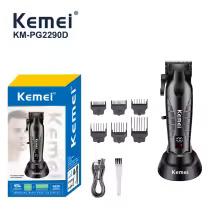 KM-2290D - Professional Electric Hair Clipper for Men, Rechargeable - Multiple Heads - Comfortable Design — image 2