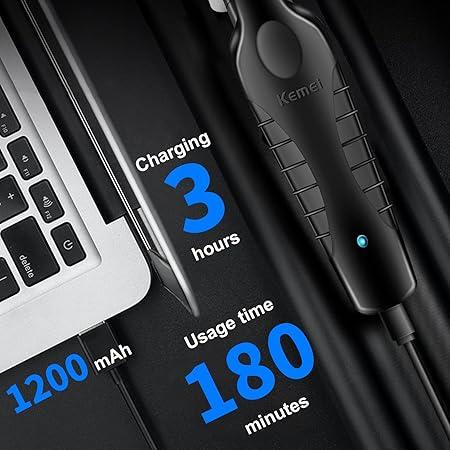 Kemei 2299 Professional Electric Hair Clipper for Men - Rechargeable, Multi-Purpose, Flexible Design — image 4