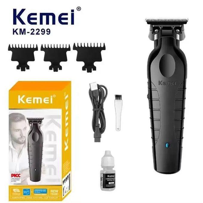 Kemei 2299 Professional Electric Hair Clipper for Men - Rechargeable, Multi-Purpose, Flexible Design