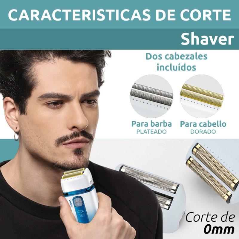 V-362 - Professional Electric Hair Clipper for Men from VGR - Rechargeable, Multi-Color, Stainless Steel Blades — image 5