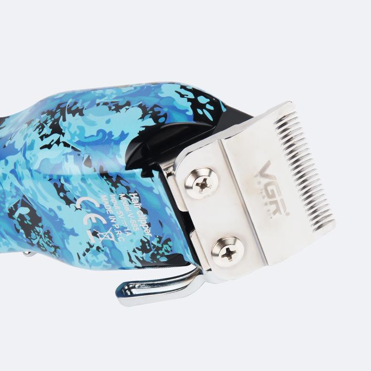 VGR V-685 - Professional Electric Hair Clipper for Men, Rechargeable, Multiple Lengths, Blue Color — image 2