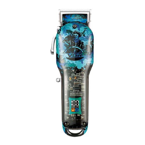 VGR V-685 - Professional Electric Hair Clipper for Men, Rechargeable, Multiple Lengths, Blue Color — image 4