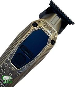 KM-1575 - Professional Electric Hair Clipper for Men, Rechargeable - Multiple Heads - Comfortable Design — image 4