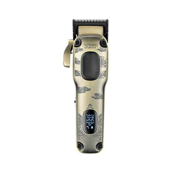 VGR V-027 Professional Electric Hair Clipper for Men - Rechargeable, Wireless, Titanium Blades, 8 Guide Combs — image 4