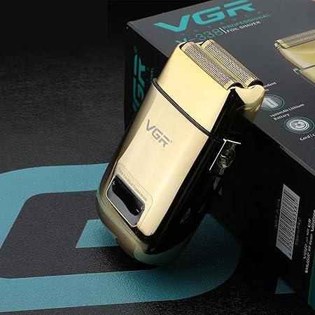 VGR V-338 Professional Electric Hair Clipper and Trimmer for Men - Rechargeable, Elegant Design, Speed up to 7,000 RPM