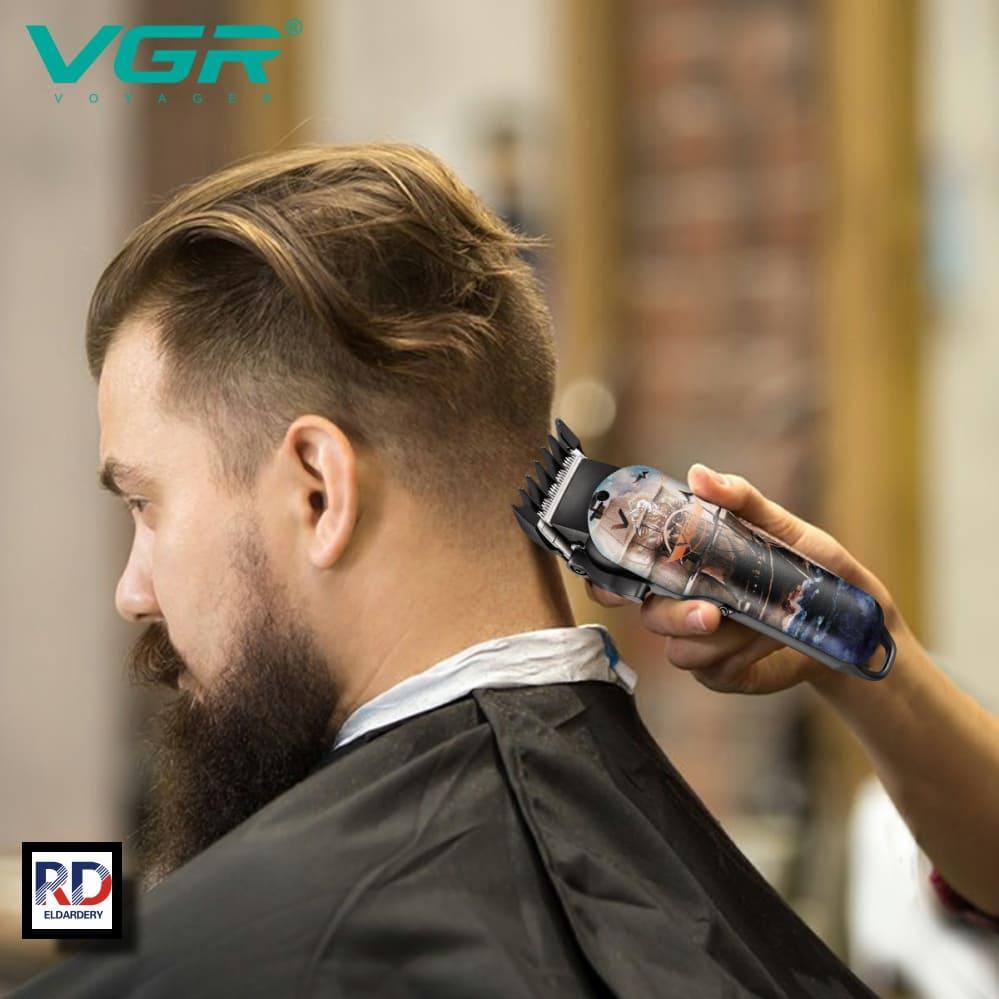 VGR V-690 Professional Hair Cutting Machine - Wireless Rechargeable Electric Hair Clipper for Men — image 3