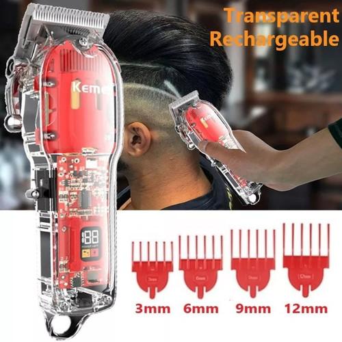 KM-1761 Professional Electric Hair Clipper for Men - Professional, Rechargeable, Modern Design — image 2