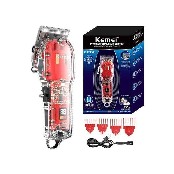 KM-1761 Professional Electric Hair Clipper for Men - Professional, Rechargeable, Modern Design — image 3