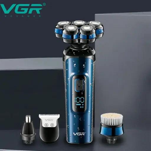 VGR V-386 - Professional Electric Hair Clipper and Trimmer for Men - Rechargeable 3-in-1 Grooming Kit - IPX5 Water-Resistant — image 5