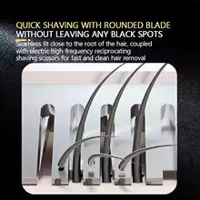 Kemei KM-2628 Professional Electric Hair Clipper for Men - Rechargeable, LCD Display, for All Hair Types — image 4