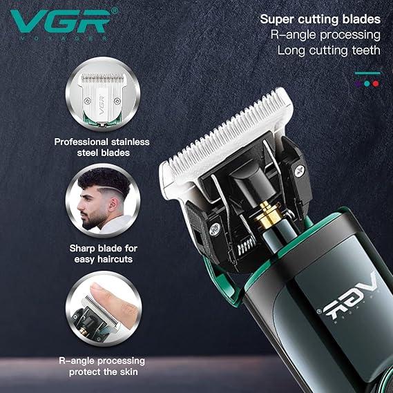 VGR V-671 - Professional Electric Hair Clipper for Men from VGR, Rechargeable, Digital Display, Dual Motor, 2500 mAh Lithium Ion Battery — image 5