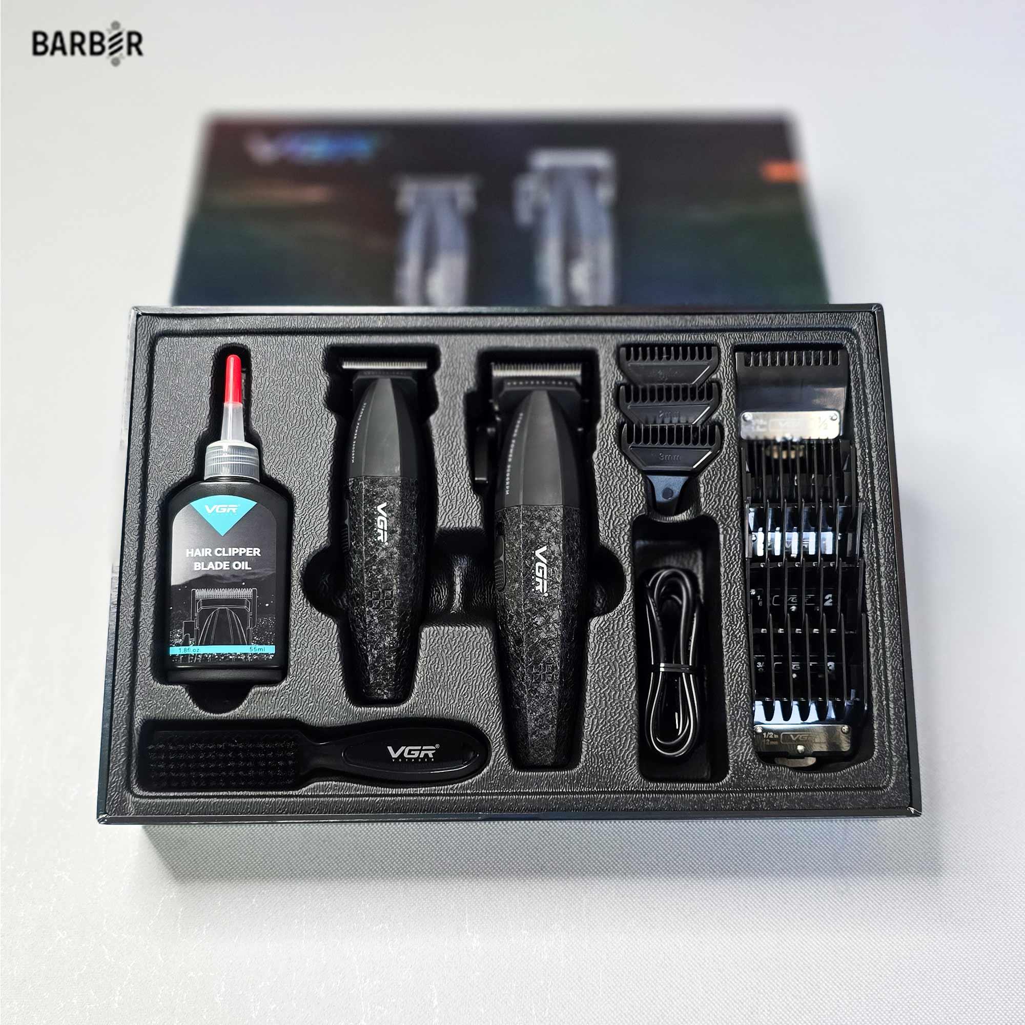 VGR V-640 Professional Electric Hair Clipper for Men - Rechargeable, Ceramic Blades, Multi-Purpose — image 5