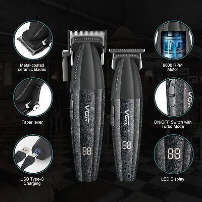 VGR V-640 Professional Electric Hair Clipper for Men - Rechargeable, Ceramic Blades, Multi-Purpose
