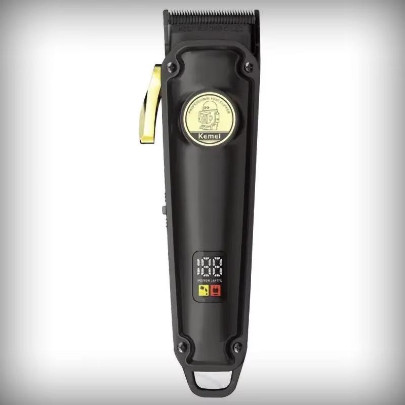 Kemei KM-2372 Professional Rechargeable Electric Hair Clipper for Men - with Colored LED Display and 7000RPM Speed — image 3